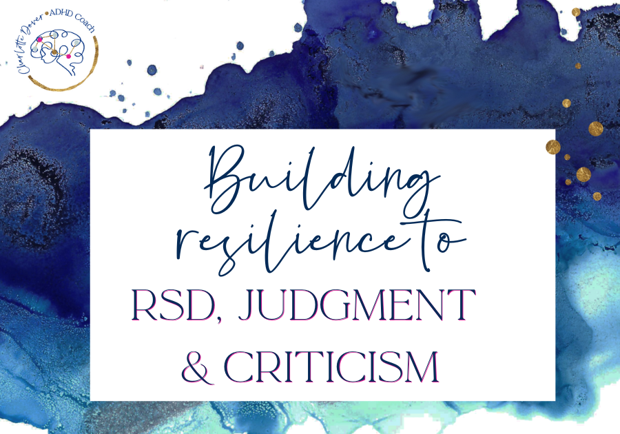 Judgment, Criticism and Shame – building resilience